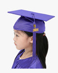 Shiny Kindergarten Graduation Cap, Gown, Stole, Diploma & Medal Package - Graduation Cap&Gown