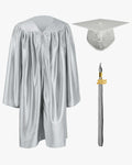 Shiny Kindergarten Cap, Gown & Tassel Package - 13 Colors Available - Graduation Cap&Gown