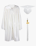 Shiny Kindergarten Graduation Cap, Gown, Stole, Diploma & Medal Package - Graduation Cap&Gown