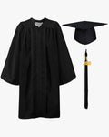 Matte Kindergarten Graduation Cap, Gown, Stole & Diploma Package - Graduation Cap&Gown