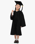 Matte Kindergarten Graduation Cap, Gown, Stole & Diploma Package - Graduation Cap&Gown