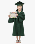 Matte Kindergarten Graduation Cap, Gown, Stole & Diploma Package - Graduation Cap&Gown