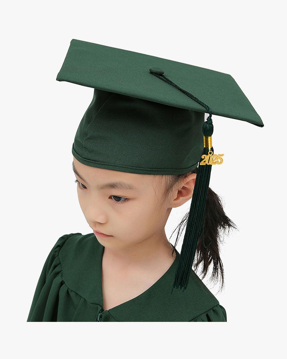 Matte Kindergarten Graduation Cap, Gown, Stole & Diploma Package - Graduation Cap&Gown