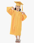 Matte Kindergarten Cap, Gown & Tassel Package – 12 Colors Available - Graduation Cap&Gown