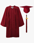 Matte Kindergarten Cap, Gown & Tassel Package – 12 Colors Available - Graduation Cap&Gown