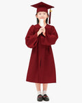 Matte Kindergarten Graduation Cap, Gown, Stole & Diploma Package - Graduation Cap&Gown