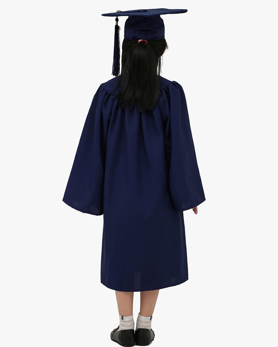 Matte Kindergarten Cap, Gown & Tassel Package – 12 Colors Available - Graduation Cap&Gown