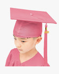 Matte Kindergarten Graduation Cap, Gown, Stole & Diploma Package - Graduation Cap&Gown