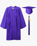 Matte Kindergarten Cap, Gown & Tassel Package – 12 Colors Available - Graduation Cap&Gown
