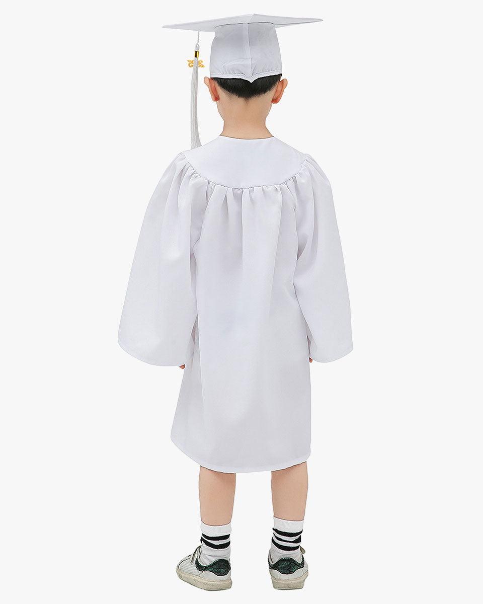 Matte Kindergarten Cap, Gown & Tassel Package – 12 Colors Available - Graduation Cap&Gown