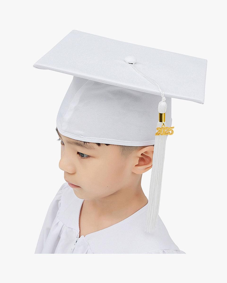 Matte Kindergarten Cap, Gown & Tassel Package – 12 Colors Available - Graduation Cap&Gown