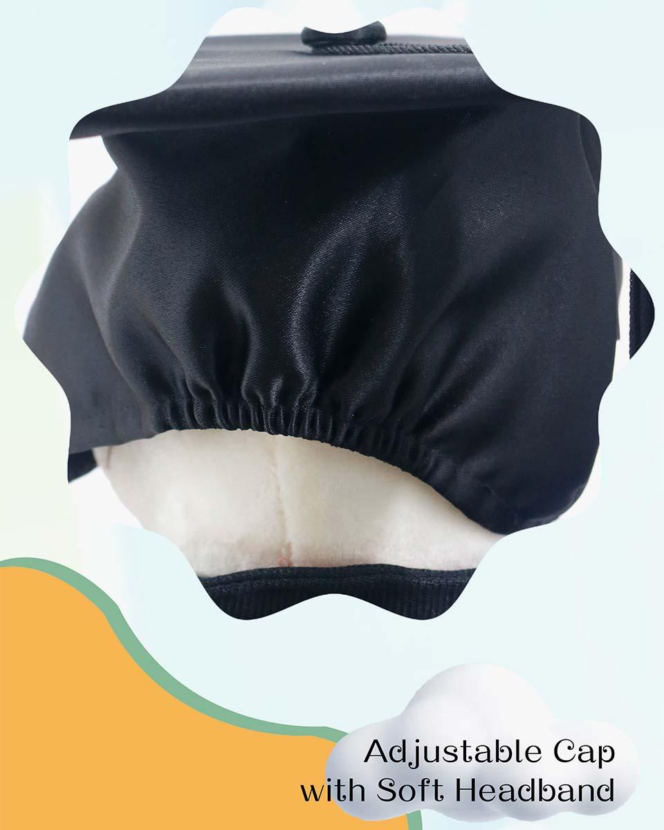 Soft Satin NICU Graduate Baby Cap and Gown Set - 3 Colors Available - Graduation Cap&Gown