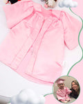 Soft Satin NICU Graduate Baby Cap and Gown Set - 3 Colors Available - Graduation Cap&Gown