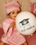Soft Satin NICU Graduate Baby Cap and Gown Set - 3 Colors Available - Graduation Cap&Gown