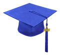 10 Matte Elementary School Cap & Tassel - Graduation Cap&Gown
