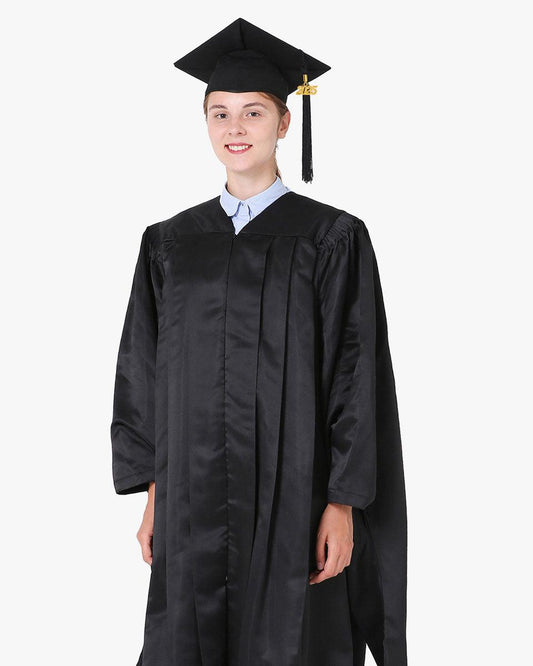 Deluxe Master Graduation Cap, Gown & Tassel Package - Graduation Cap&Gown