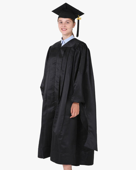 Deluxe Master Graduation Cap, Gown & Tassel Package - Graduation Cap&Gown