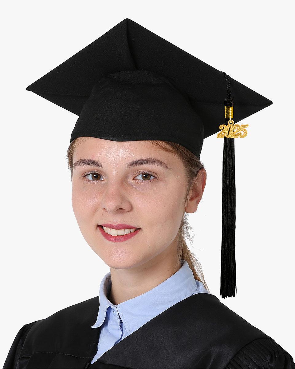 Deluxe Master Graduation Cap, Gown & Tassel Package - Graduation Cap&Gown