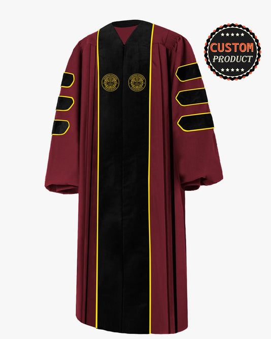 Northeastern University Doctoral Regalia - Graduation Cap&Gown