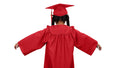 Matte Red Kindergarten/Preschool Cap & Gown - Graduation Cap&Gown
