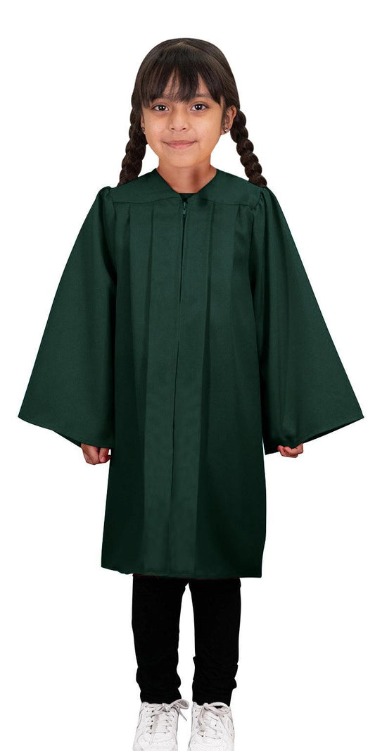 Matte Hunter Kindergarten/Preschool Gown - Graduation Cap&Gown