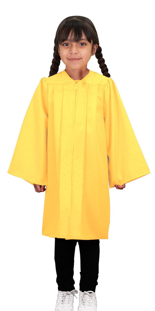 Matte Gold Kindergarten/Preschool Gown - Graduation Cap&Gown