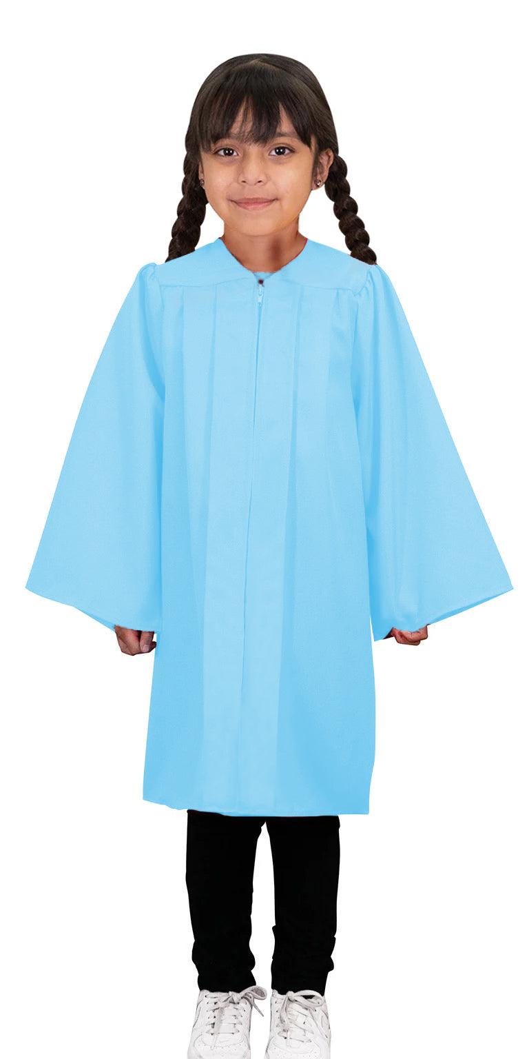 Matte Light Blue Kindergarten/Preschool Gown - Graduation Cap&Gown