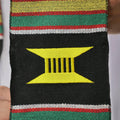 Kente Graduation Kente Stole, Handwoven Kente Sash Cloth - Graduation Cap&Gown