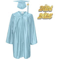 12 Colors Shiny Kindergarten/Preschool Graduation Cap and Gown - Graduation Cap&Gown