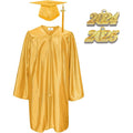 12 Colors Shiny Kindergarten/Preschool Graduation Cap and Gown - Graduation Cap&Gown