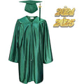 12 Colors Shiny Kindergarten/Preschool Graduation Cap and Gown - Graduation Cap&Gown