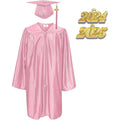 12 Colors Shiny Kindergarten/Preschool Graduation Cap and Gown - Graduation Cap&Gown