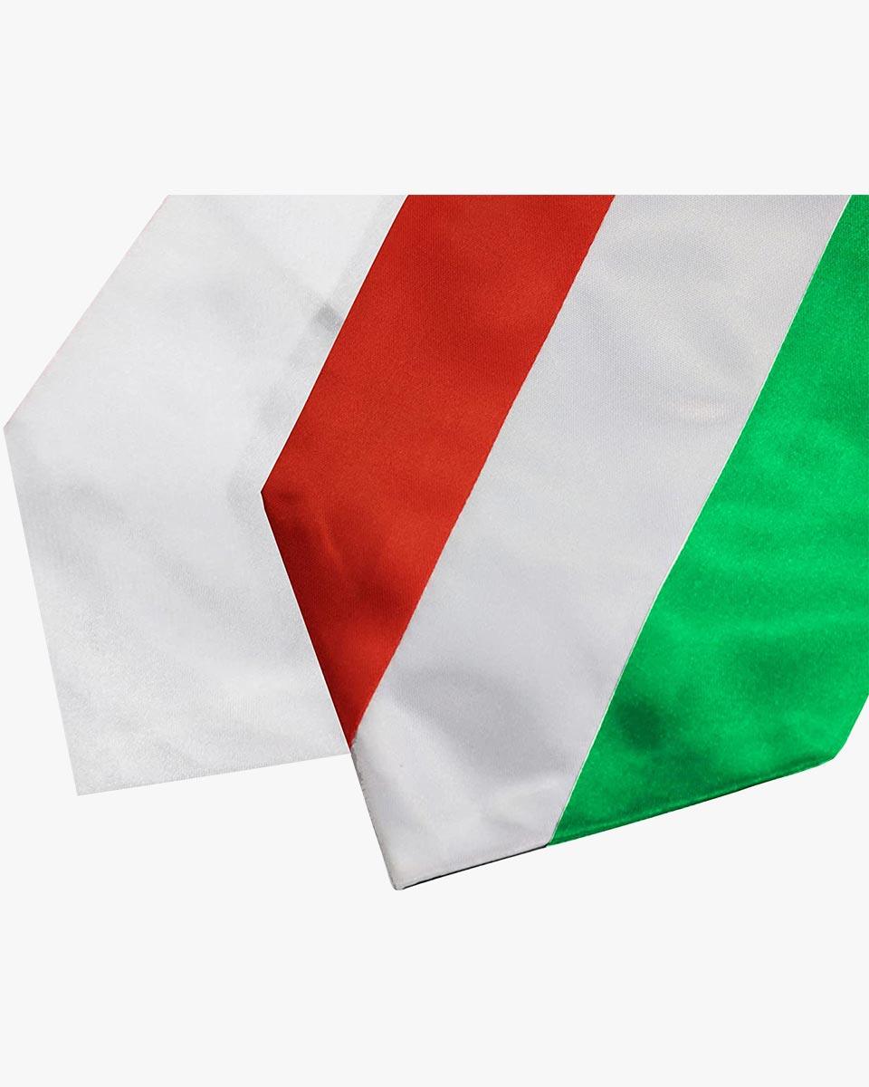 17 Country Flag Graduation Stoles Embroidery Sashes for Study Aboard International Students - Graduation Cap&Gown