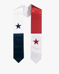 17 Country Flag Graduation Stoles Embroidery Sashes for Study Aboard International Students - Graduation Cap&Gown