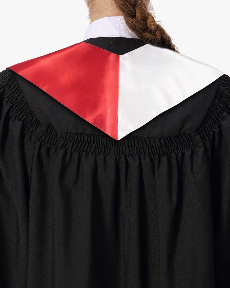17 Country Flag Graduation Stoles Embroidery Sashes for Study Aboard International Students - Graduation Cap&Gown
