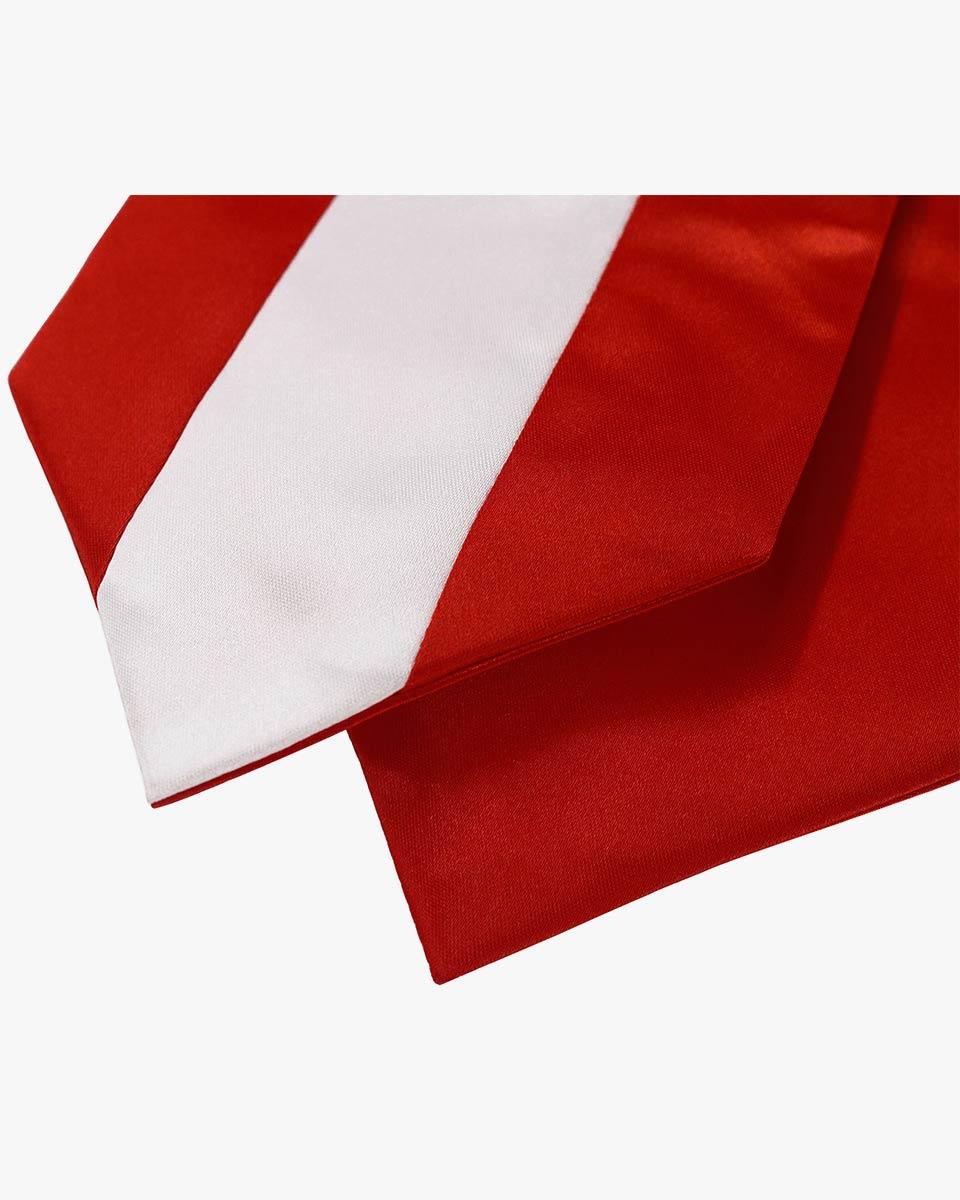 17 Country Flag Graduation Stoles Embroidery Sashes for Study Aboard International Students - Graduation Cap&Gown