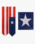 17 Country Flag Graduation Stoles Embroidery Sashes for Study Aboard International Students - Graduation Cap&Gown
