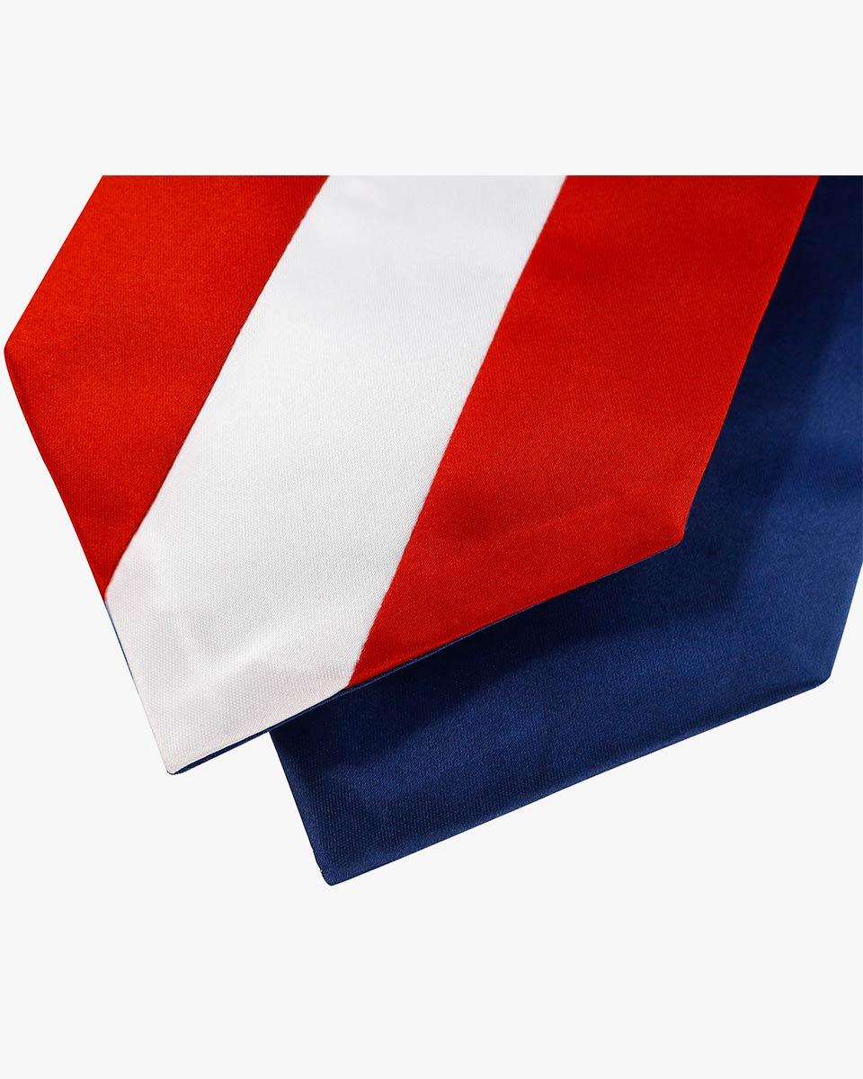 17 Country Flag Graduation Stoles Embroidery Sashes for Study Aboard International Students - Graduation Cap&Gown