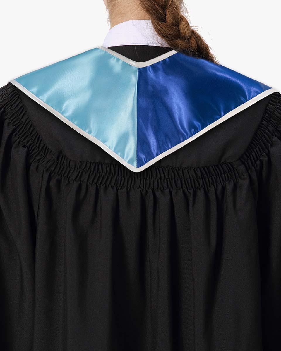 7 Mixed Flag Graduation Stoles Embroidery Sashes for Study Aboard Students - Graduation Cap&Gown