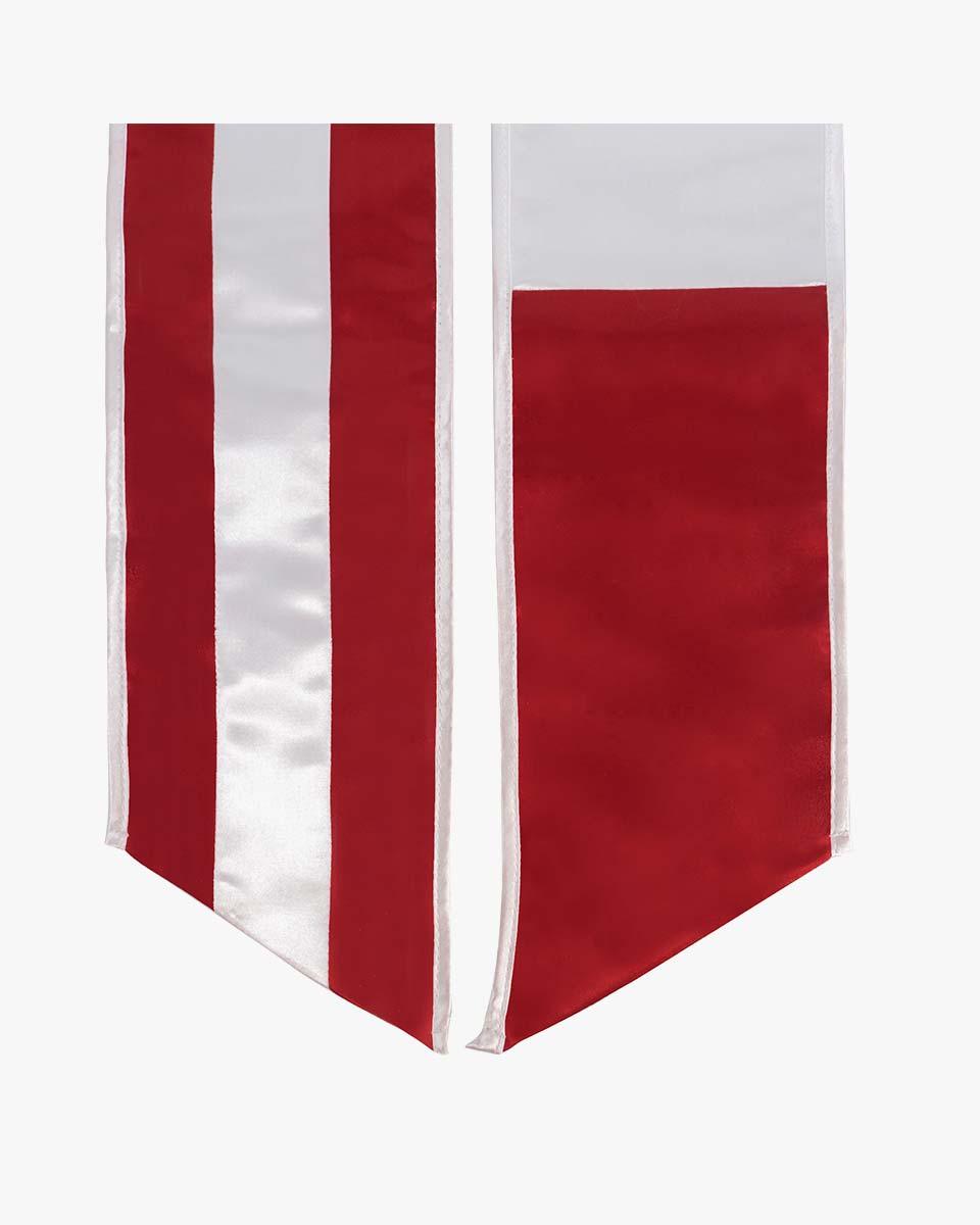 7 Mixed Flag Graduation Stoles Embroidery Sashes for Study Aboard Students - Graduation Cap&Gown
