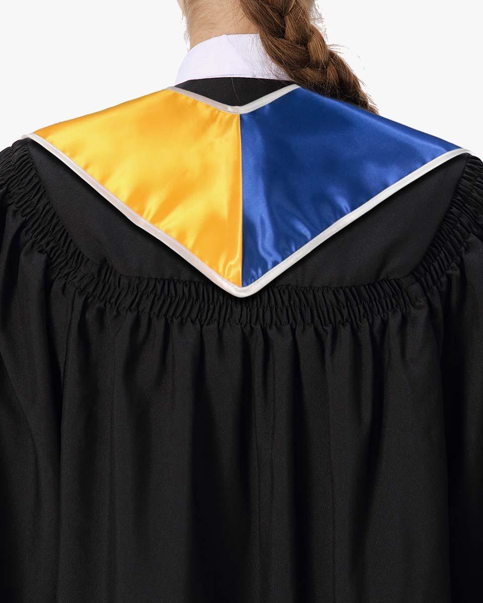 7 Mixed Flag Graduation Stoles Embroidery Sashes for Study Aboard Students - Graduation Cap&Gown