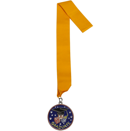 Kindergarten/Preschool Medal - Graduation Cap&Gown