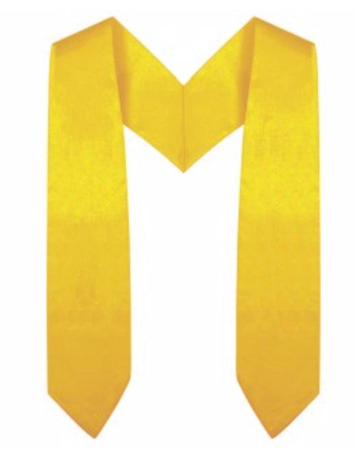 Gold Kindergarten/Preschool Stole - Graduation Cap&Gown
