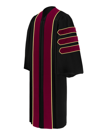 Doctor of Communication & Journalism Doctoral Gown - Academic Regalia - Graduation Cap&Gown