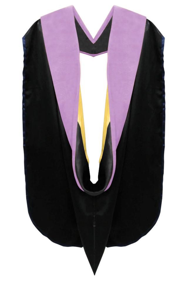 Doctor of Dentistry Hood - Black & Golden Yellow - Graduation Cap&Gown
