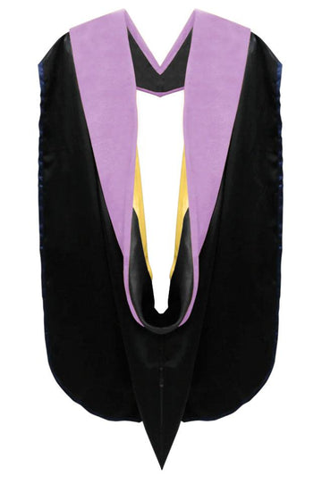 Doctor of Dentistry Hood - Black & Golden Yellow - Graduation Cap&Gown