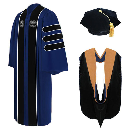 Doctoral Regalia Package for Simmons University Graduation - Graduation Cap&Gown