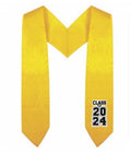 Gold Kindergarten/Preschool Class of Stole - Graduation Cap&Gown