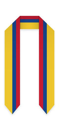 Colombia Graduation Stole - Colombia Flag Sash - Graduation Cap&Gown