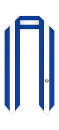 El Salvador Graduation Stole - El Salvadorian Flag Sash - Graduation Cap&Gown